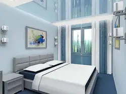 Bedroom design in Khrushchev 2-room apartment