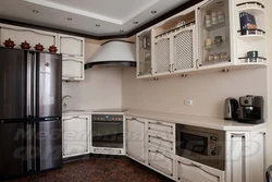 Kitchen With Corner Oven Photo