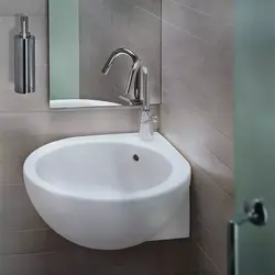 Bathroom Design With Corner Sink