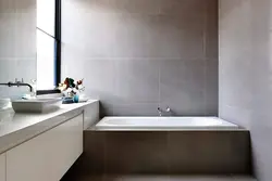 Small bathtub porcelain stoneware design