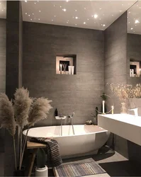 Bathroom design in modern style inexpensive