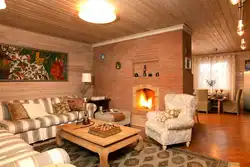 Photo Of A Rustic Living Room