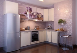 Color scheme for a small kitchen photo modern