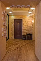 Renovation of the hallway design in the apartment inexpensive and beautiful photo