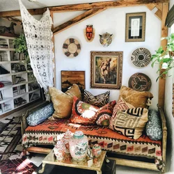 Тарҳрезии хонаи истиқоматии boho