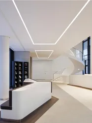 Design Of Light Lines In The Living Room