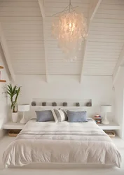 Tavanda astarlı yataq otağı dizaynı