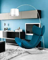 Chair for bedroom in modern style photo