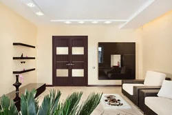 Photo of a living room with a light floor