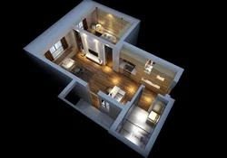 3d living room interior design