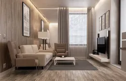 Дизайн интерьера 3d гостиной