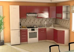Kichkina oshxona fotosuratida mebelni qanday tashkil qilish kerak