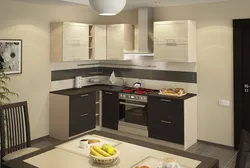 How to arrange furniture in a small kitchen photo