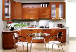 How to arrange furniture in a small kitchen photo