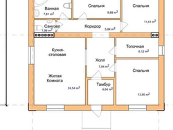 Three bedroom house project photo