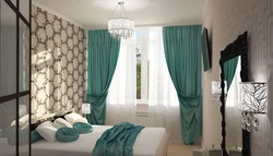 Ordinary curtains bedroom photo