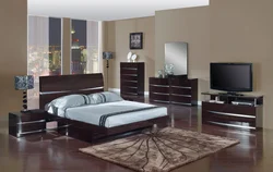 Wenge bedroom design