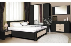 Wenge bedroom design