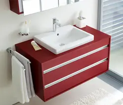 Bathroom cabinets photo design