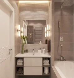 Bath design 8 square meters photo