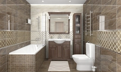 Agate tile bath design