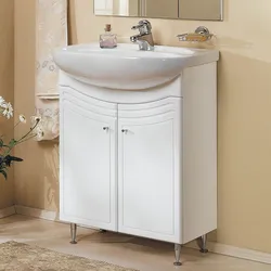 Sink with cabinet in the bathroom 90 photos