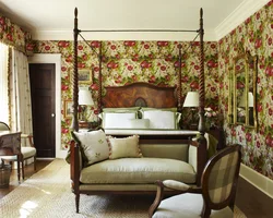 English bedroom interior photo