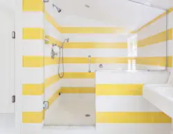 Желтые ванны дизайн фото