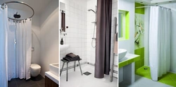 Bathroom Design Shower With Curtain