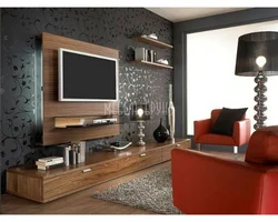 Ideas for a TV wall in the living room photo