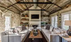 Rustic Living Room Design