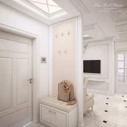 Hallway Interior Design In White