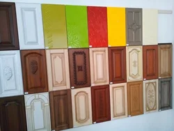 MDF facades in film in the kitchen interior