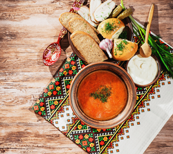 Русская домашняя кухня фото