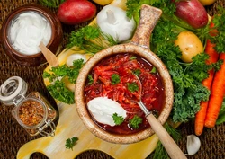 Руская хатняя кухня фота