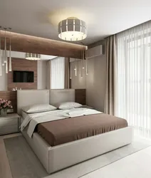 Bedroom 12 m with balcony design photo