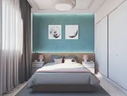Yataq otağı 12 m balkon dizayn fotoşəkili ilə