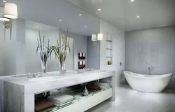 Trendy bathroom design