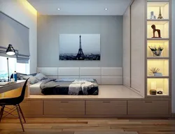 Bedrooms with niche for bed design