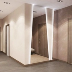 Hallway Partitions In The Apartment Photo