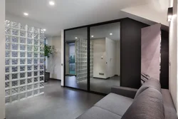Hallway partitions in the apartment photo