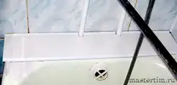 Ванна бөлмесінің қабырғасының фотосуреті арасындағы бос орынды толтырыңыз