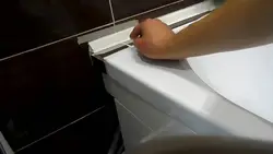 Фосилаи байни девори ҳаммомро пур кунед