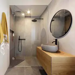 Bathroom Design With Shower And Toilet And Bathtub In The House
