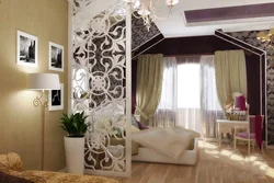 Decorative Partition In The Bedroom Photo