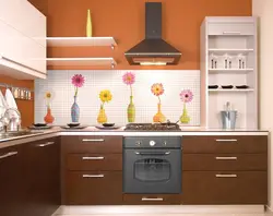 Kitchen interior what color is the apron