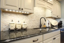 Kitchen interior what color is the apron