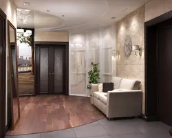 Interior of the hall with hallway