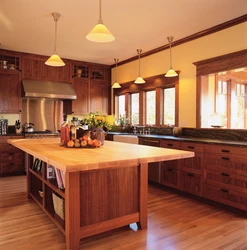 Kitchen Room Design From Wood