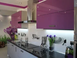 Fuchsia kitchen photo